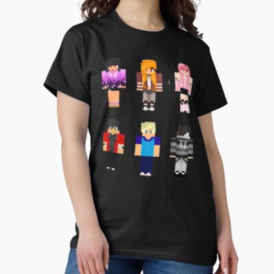 Aphmau Friend Minecraft Skin T-shirt