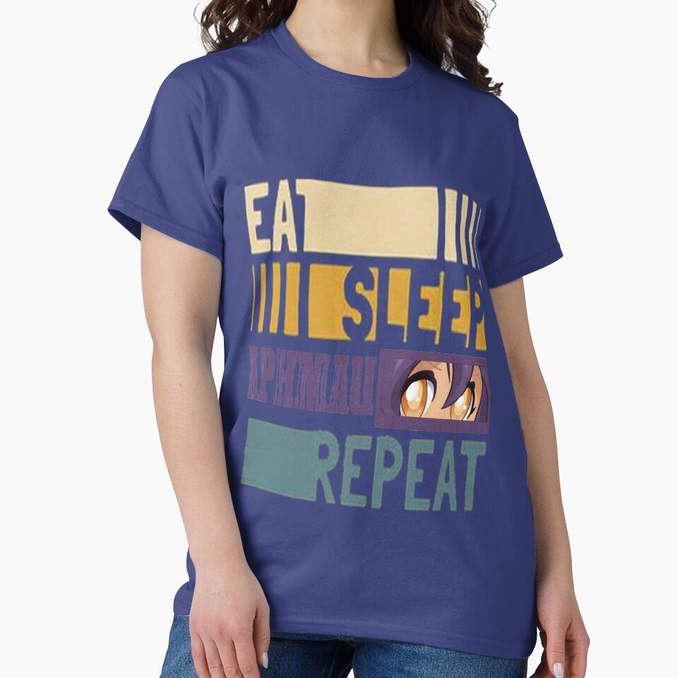 Eat Sleep Aphmau Repeat T-shirt - Image 4