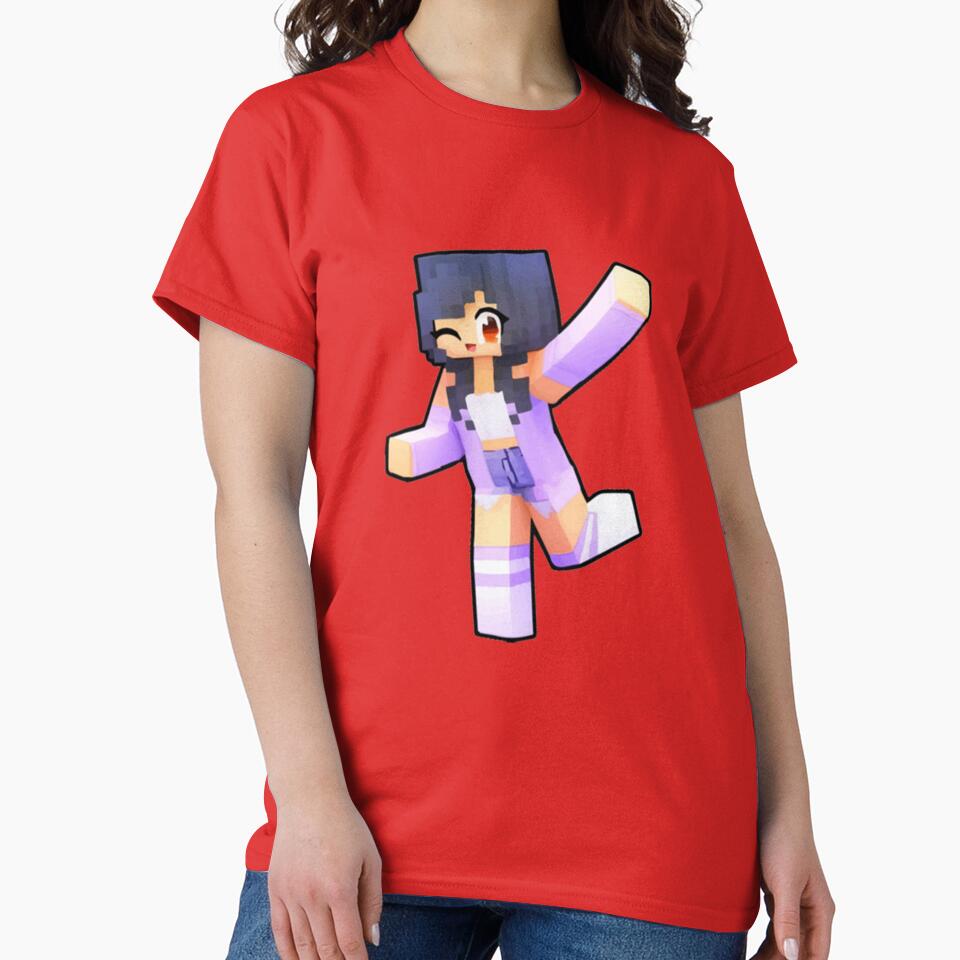 Aphmau Minecraft Classic Design T-shirt - Image 5