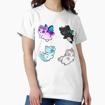Meemeows Aphmau Cat Plush Pack T-shirt