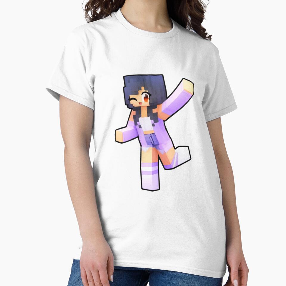 Aphmau Minecraft Classic Design T-shirt - Image 2
