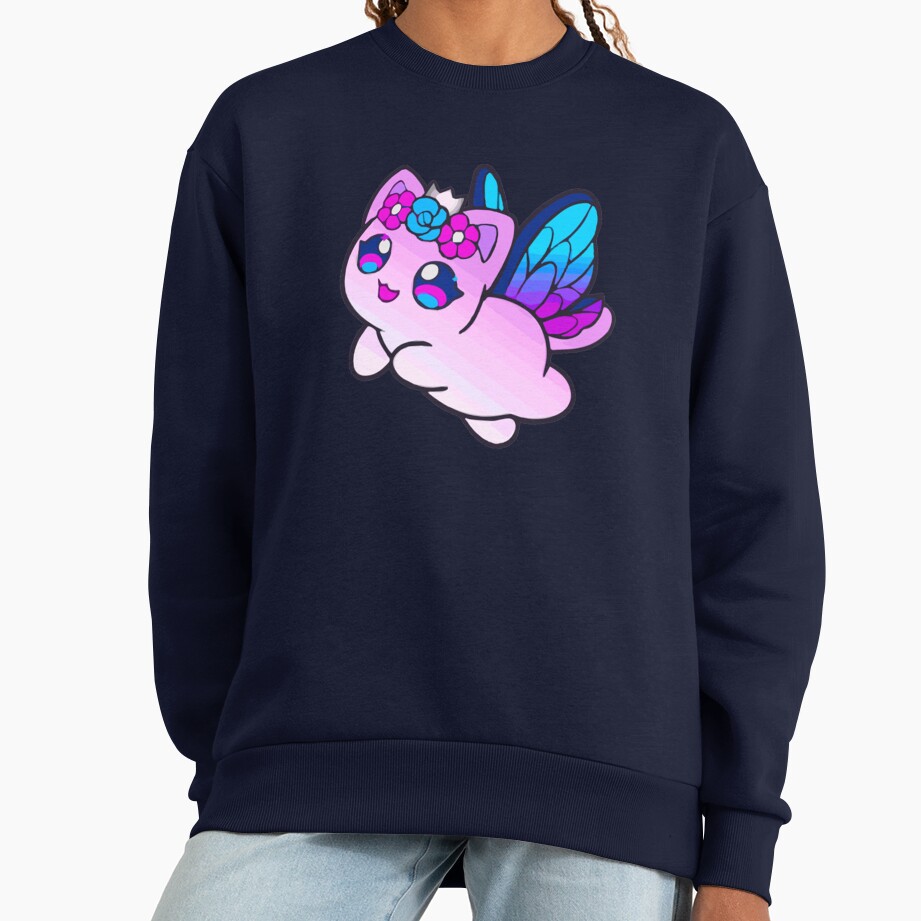 Cute Aphmau Cat Colorful Sweatshirt - Image 5