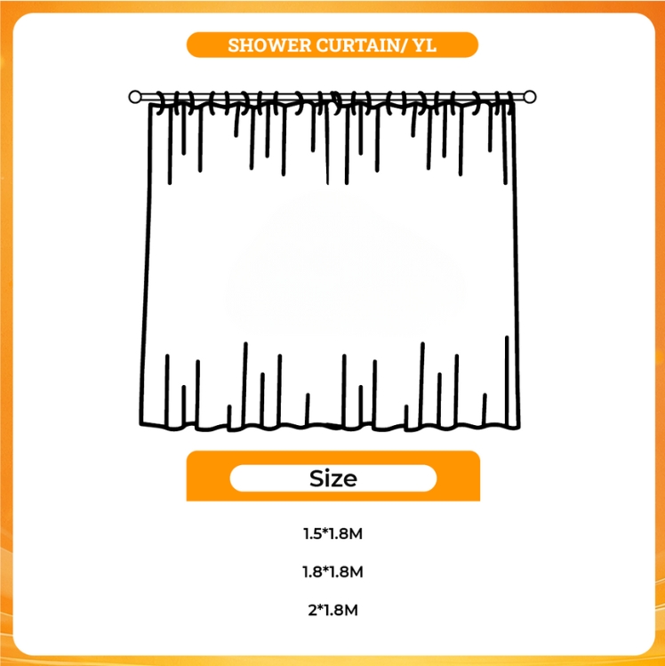 3D shower curtain - Aphmau Shop