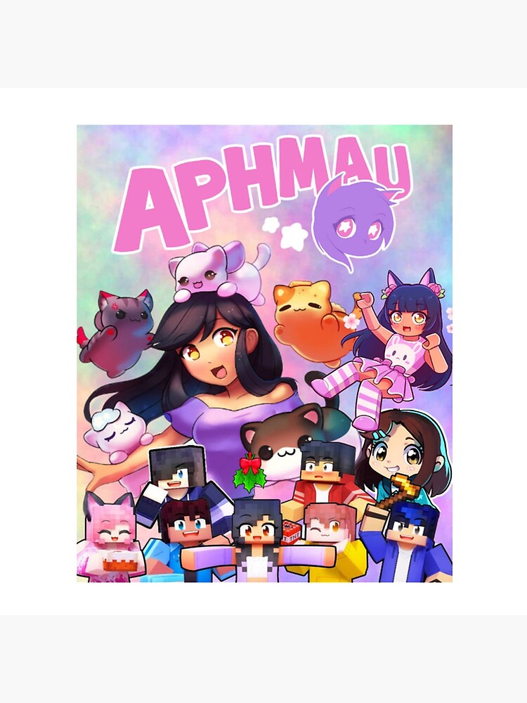 On Trending Aphmau Art Throw Pillow - Image 2