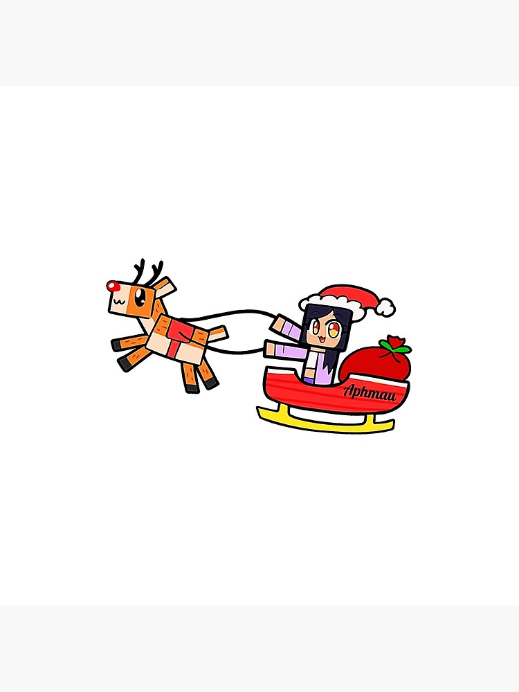 Aphmau Christmas Santa Throw Pillow - Image 2