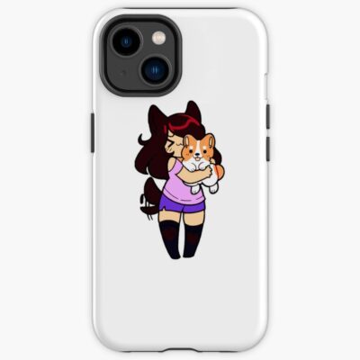 Aphmau With Her Dog Cute Iphone Case