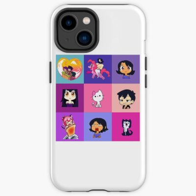 Aphmau Collection Mosaik Aaron Zane Kawaii Iphone Case