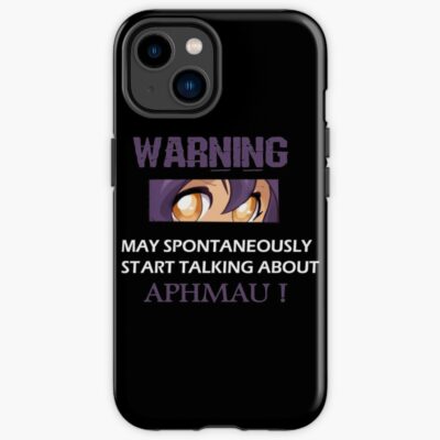 Warning Aphmau Vintage Design Iphone Case