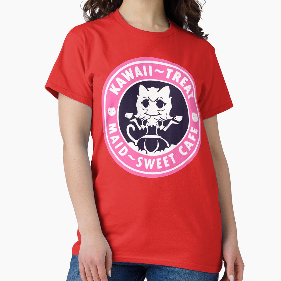 Cafe Kawaii Treat Aphmau Coffee T-shirt - Image 5