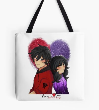 Aaron And Aphmau Heartfelt Harmony Tote Bag
