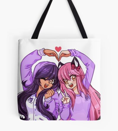 Funny Aphmau Cat Tote Bag