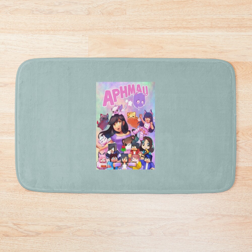 Aphmau Art On Trending Bath Mat