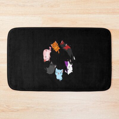 Cute Aphmau Cat Bath Mat