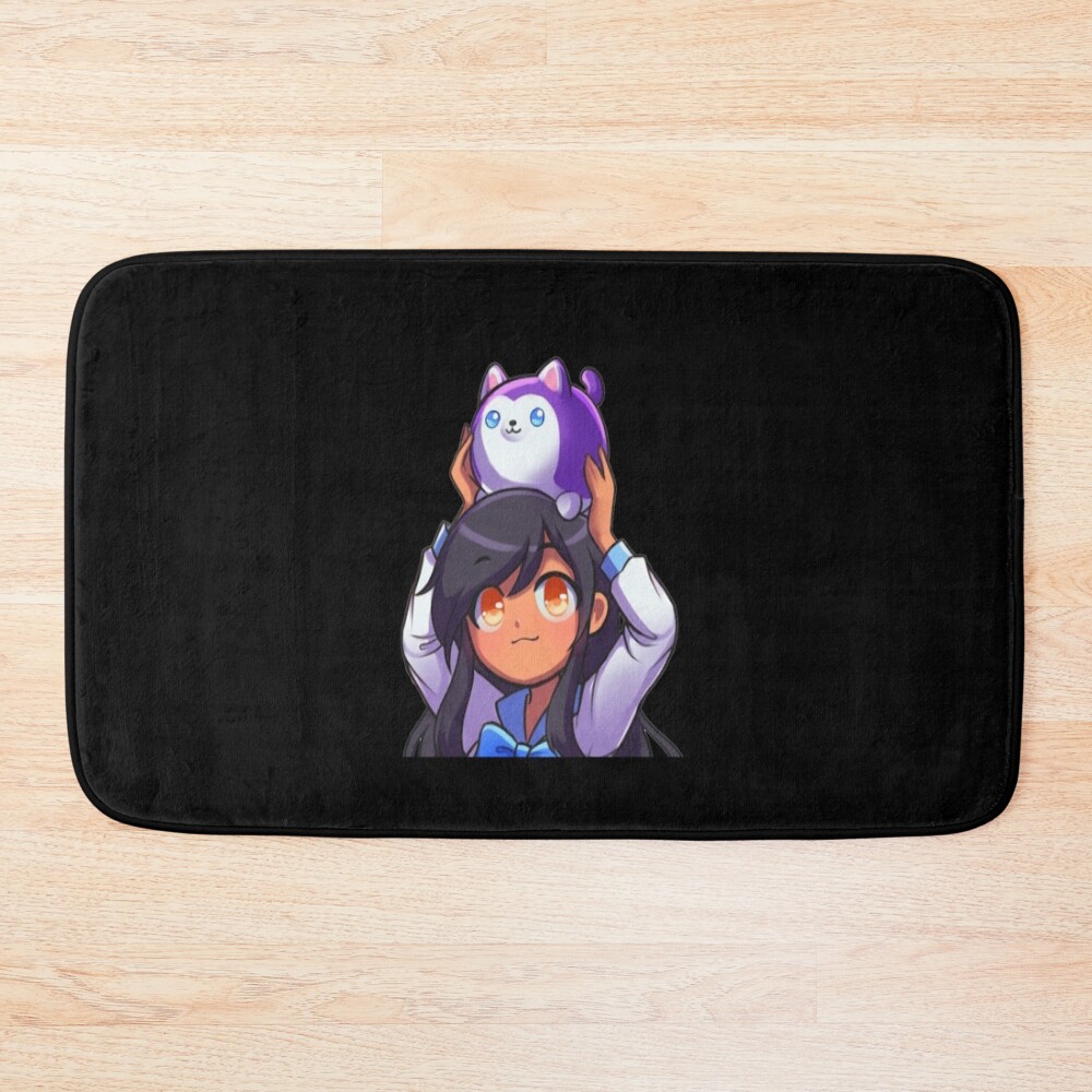 Cute Aphmau Cat New Design Bath Mat