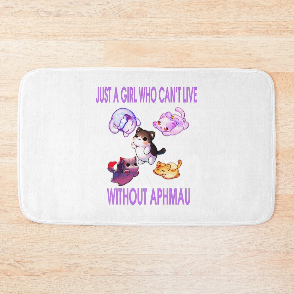 Just A Girl Who Loves Aphmau Bath Mat