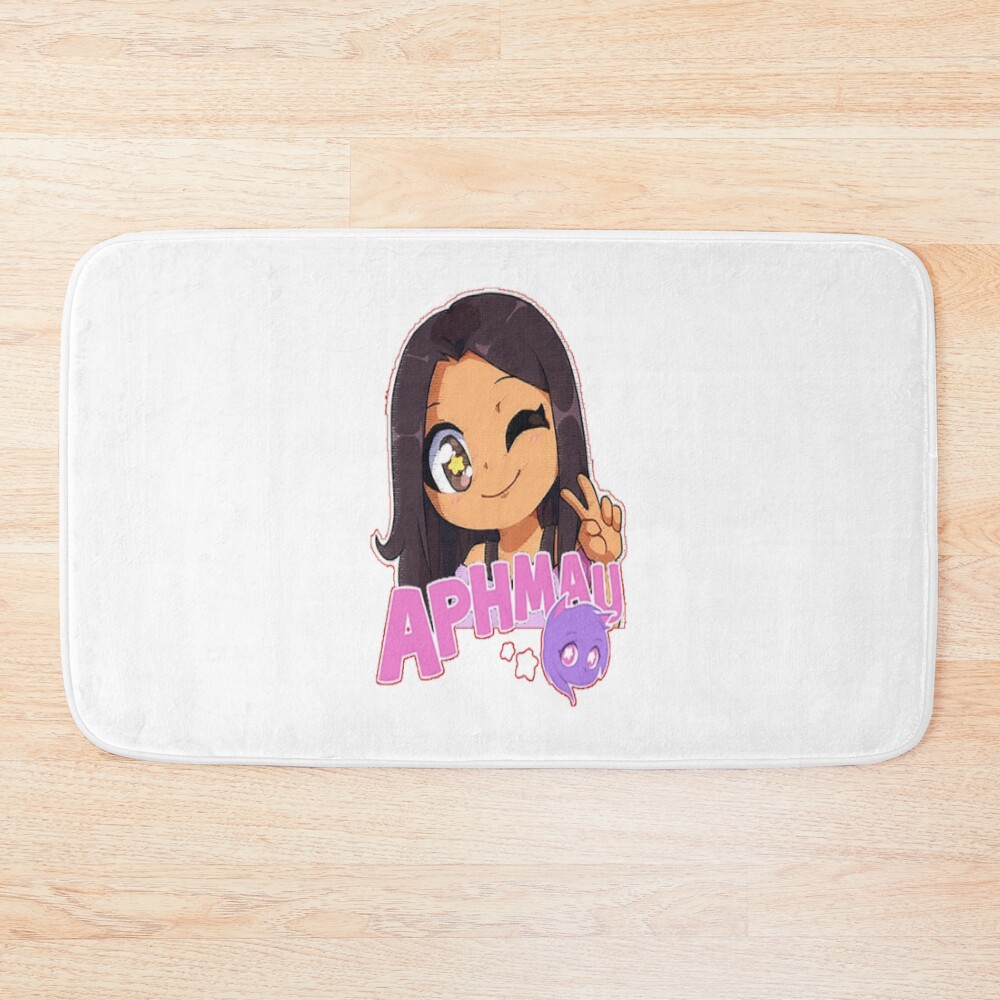 Cute Aphmau Beauty Girl Bath Mat