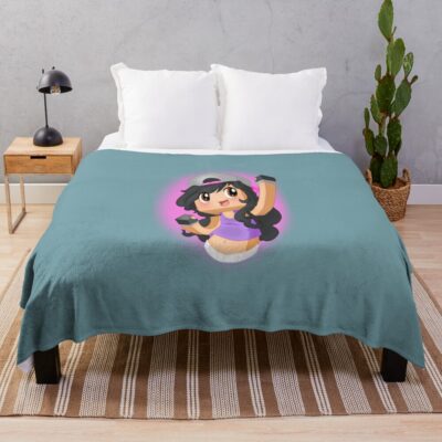 New Arrrival Aphmau Youtube Throw Blanket