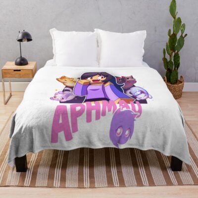 Cute Aphmau With Pets Throw Blanket