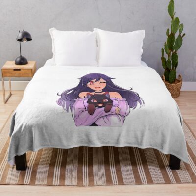 Aphmau With Aaron Dog Throw Blanket