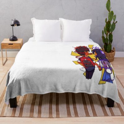 Aphmau Cat Couple Design Throw Blanket