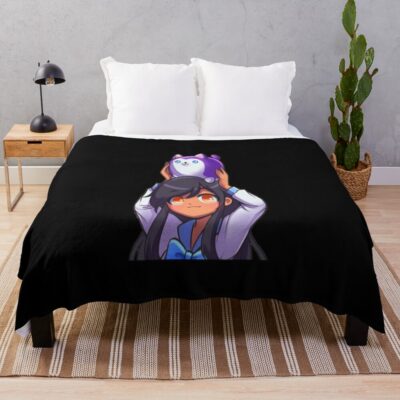 Cute Aphmau Cat New Design Throw Blanket
