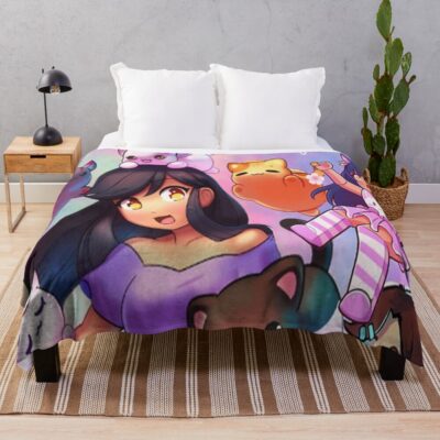 Aphmau Art Poster Classic Poster Throw Blanket