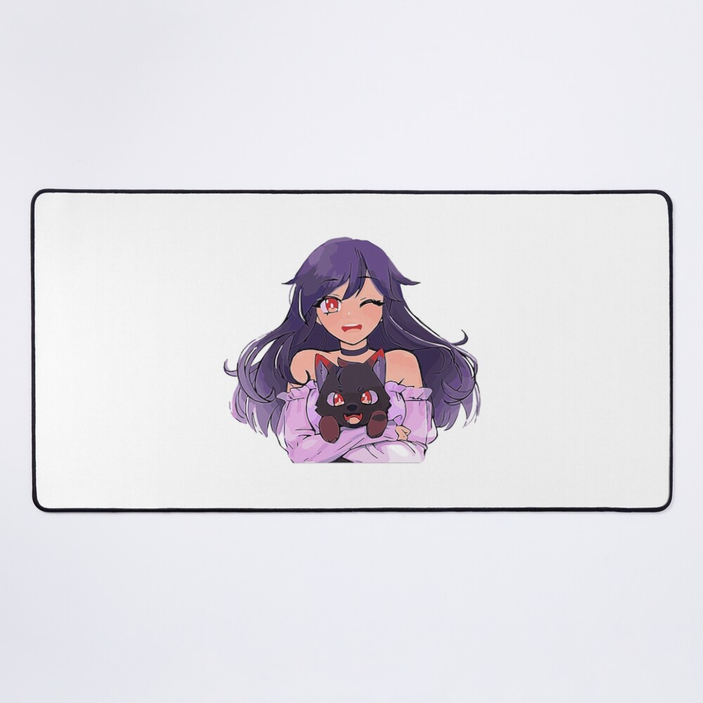 Aphmau With Aaron Dog Mouse Pad