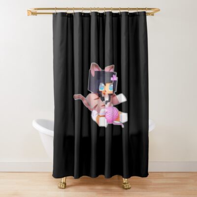 Aphmau Minecraft Adorable Shower Curtain