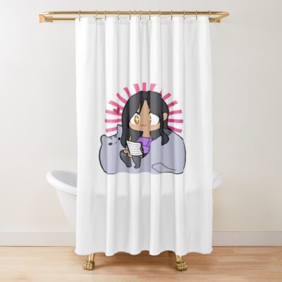 Meemeows Aphmau Cat Shower Curtain