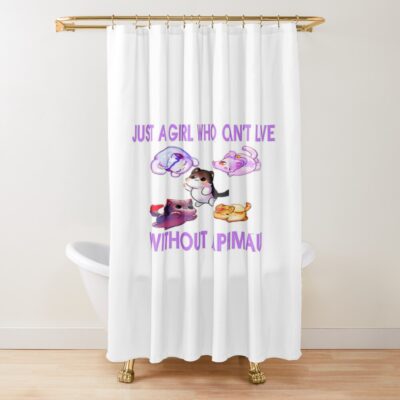 Just A Girl Who Loves Aphmau Shower Curtain