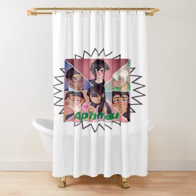 Best Selling Characters Aphmau Cat Shower Curtain