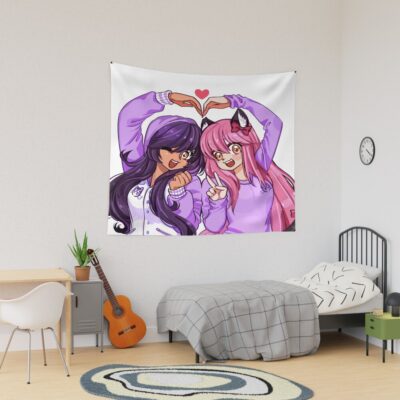 Funny Aphmau Cat Tapestry