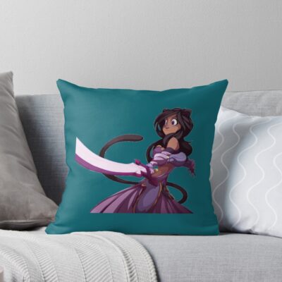 Aphmau Youtubeev7 Throw Pillow