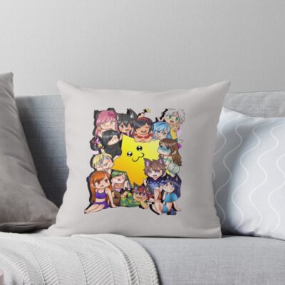 Aphmau Kawaii Design New Throw Pillow
