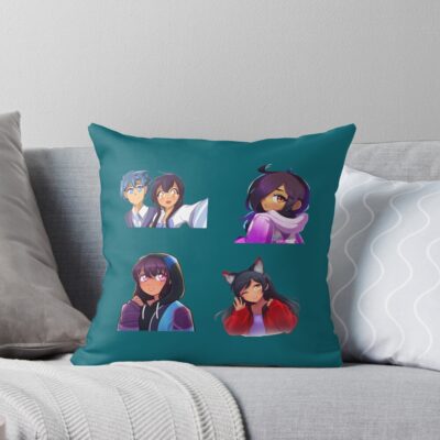 Aphmau Pack Basic Design Throw Pillow