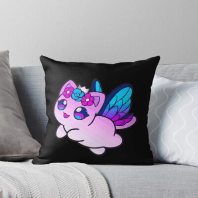 Cute Aphmau Cat Throw Pillow